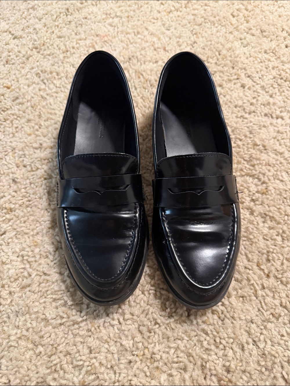 Classic Black Men's Penny Loafers